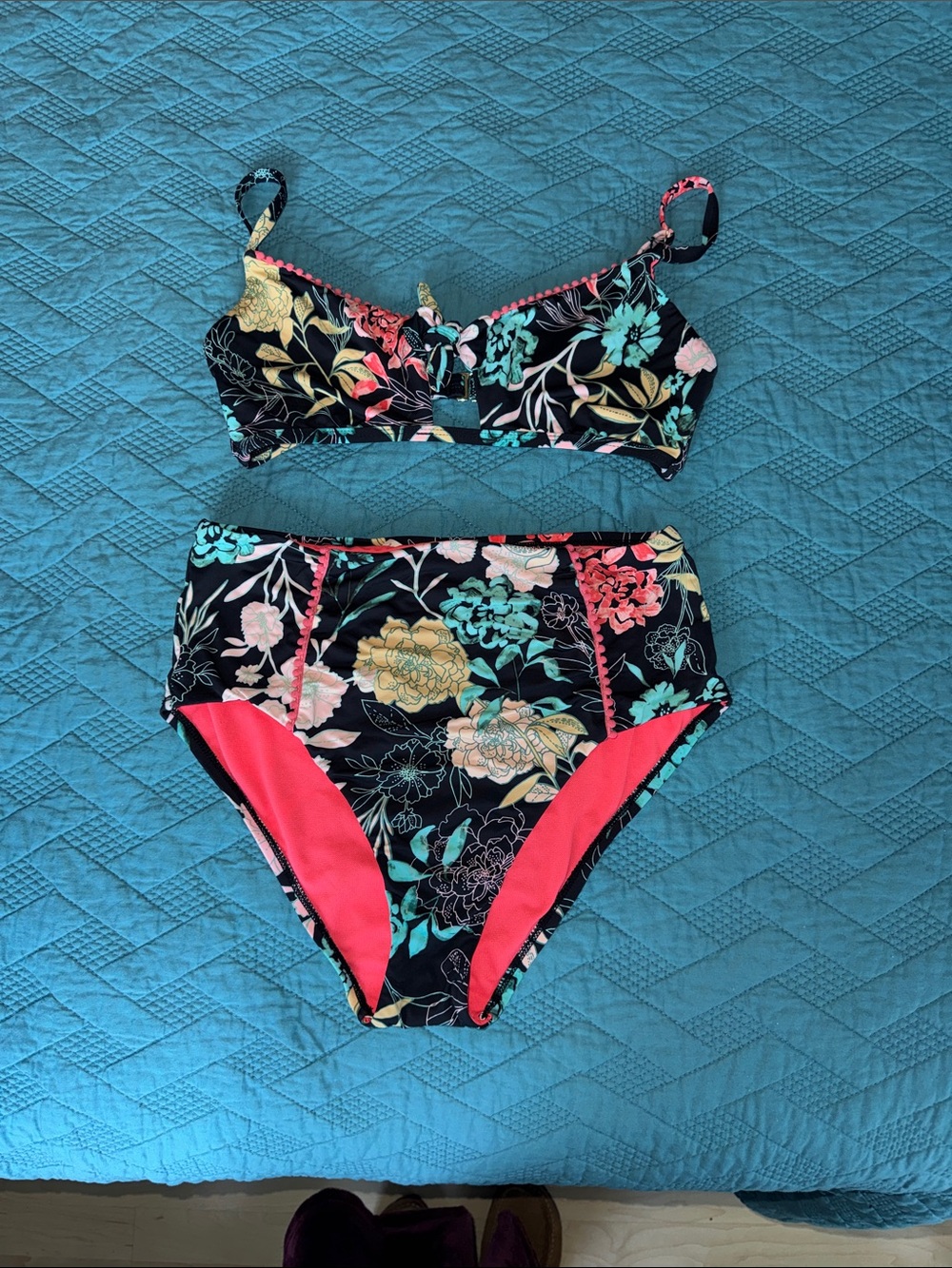 High waist Bikini Set